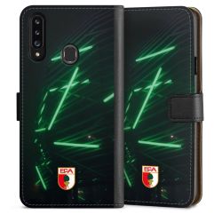 Sideflip mit langer Lasche schwarz