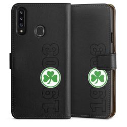 Sideflip mit langer Lasche schwarz