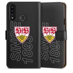 Sideflip mit langer Lasche schwarz