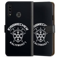 Sideflip mit langer Lasche schwarz