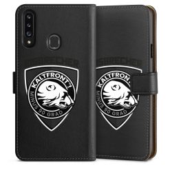 Sideflip mit langer Lasche schwarz