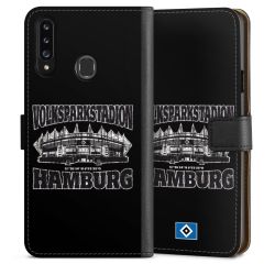 Sideflip mit langer Lasche schwarz