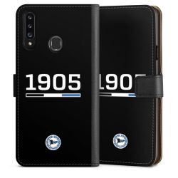 Sideflip mit langer Lasche schwarz