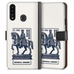 Sideflip mit langer Lasche schwarz