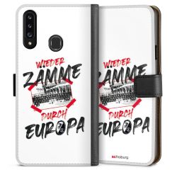 Sideflip mit langer Lasche schwarz