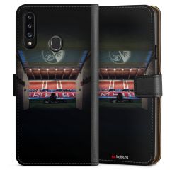 Sideflip mit langer Lasche schwarz