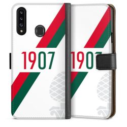 Sideflip mit langer Lasche schwarz