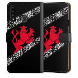 Sideflip mit langer Lasche schwarz