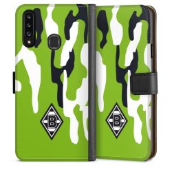 Sideflip mit langer Lasche schwarz