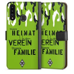 Sideflip mit langer Lasche schwarz