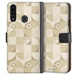 Sideflip mit langer Lasche schwarz