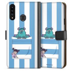 Sideflip mit langer Lasche schwarz