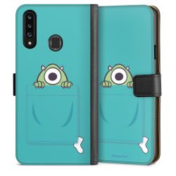 Sideflip mit langer Lasche schwarz