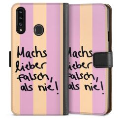 Sideflip mit langer Lasche schwarz