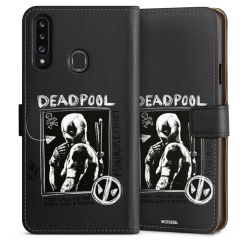 Sideflip mit langer Lasche schwarz