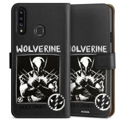 Sideflip mit langer Lasche schwarz