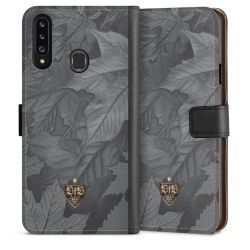 Sideflip mit langer Lasche schwarz