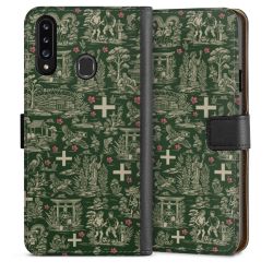 Sideflip mit langer Lasche schwarz