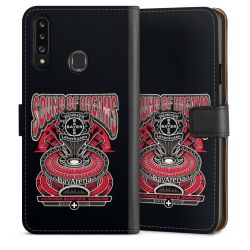 Sideflip mit langer Lasche schwarz