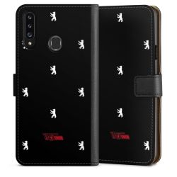 Sideflip mit langer Lasche schwarz