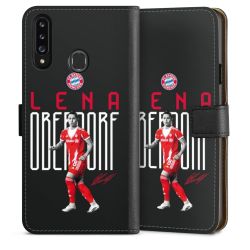 Sideflip mit langer Lasche schwarz