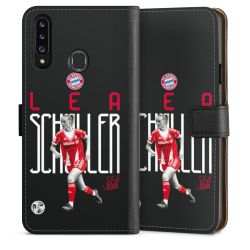 Sideflip mit langer Lasche schwarz