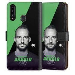 Sideflip mit langer Lasche schwarz