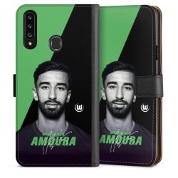 Sideflip mit langer Lasche schwarz