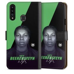 Sideflip mit langer Lasche schwarz