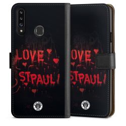 Sideflip mit langer Lasche schwarz