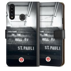 Sideflip mit langer Lasche schwarz