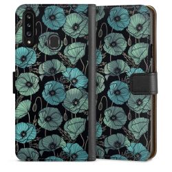 Sideflip mit langer Lasche schwarz