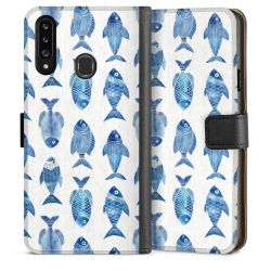 Sideflip mit langer Lasche schwarz