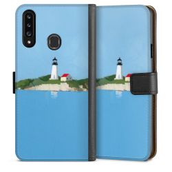 Sideflip mit langer Lasche schwarz