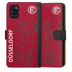 Sideflip mit langer Lasche schwarz