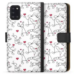 Sideflip mit langer Lasche schwarz