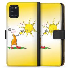 Sideflip mit langer Lasche schwarz