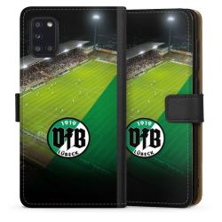 Sideflip mit langer Lasche schwarz