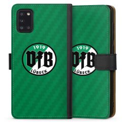 Sideflip mit langer Lasche schwarz