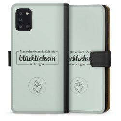 Sideflip mit langer Lasche schwarz