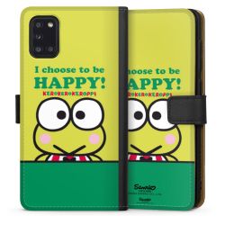 Sideflip mit langer Lasche schwarz