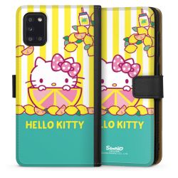 Sideflip mit langer Lasche schwarz