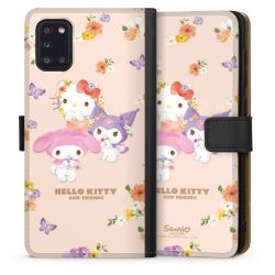 Sideflip mit langer Lasche schwarz