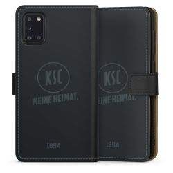 Sideflip mit langer Lasche schwarz