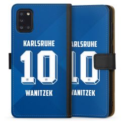 Sideflip mit langer Lasche schwarz