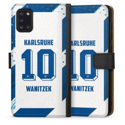 Sideflip mit langer Lasche schwarz