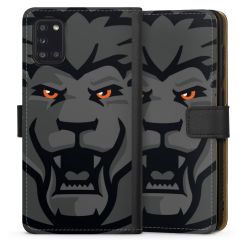 Sideflip mit langer Lasche schwarz