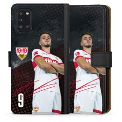 Sideflip mit langer Lasche schwarz