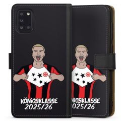 Sideflip mit langer Lasche schwarz