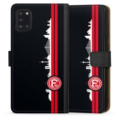 Sideflip mit langer Lasche schwarz